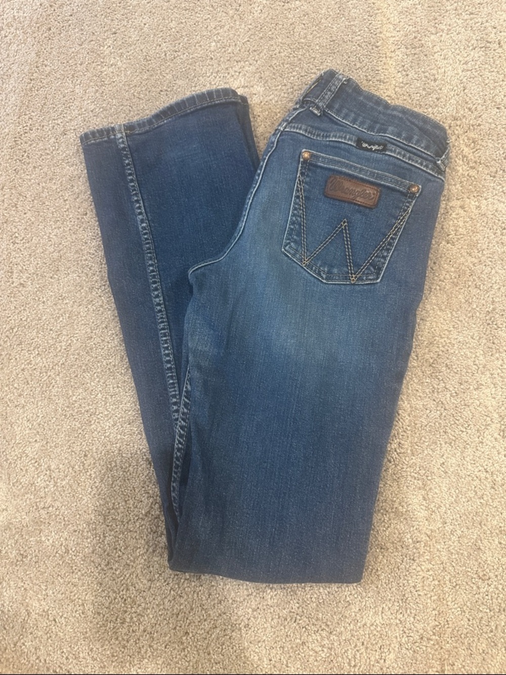 Wrangler Women’s Dark Blue Boot Cut Jeans